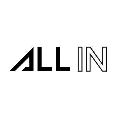 Logo de All in, hamburguesería de Buenos Aires